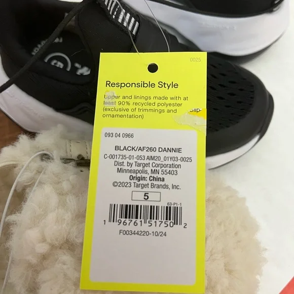 NWT TWO PAIR All In Motion Dannie Slip On Sneakers + Cat & Jack Mila Slip Ons - Picture 7 of 8